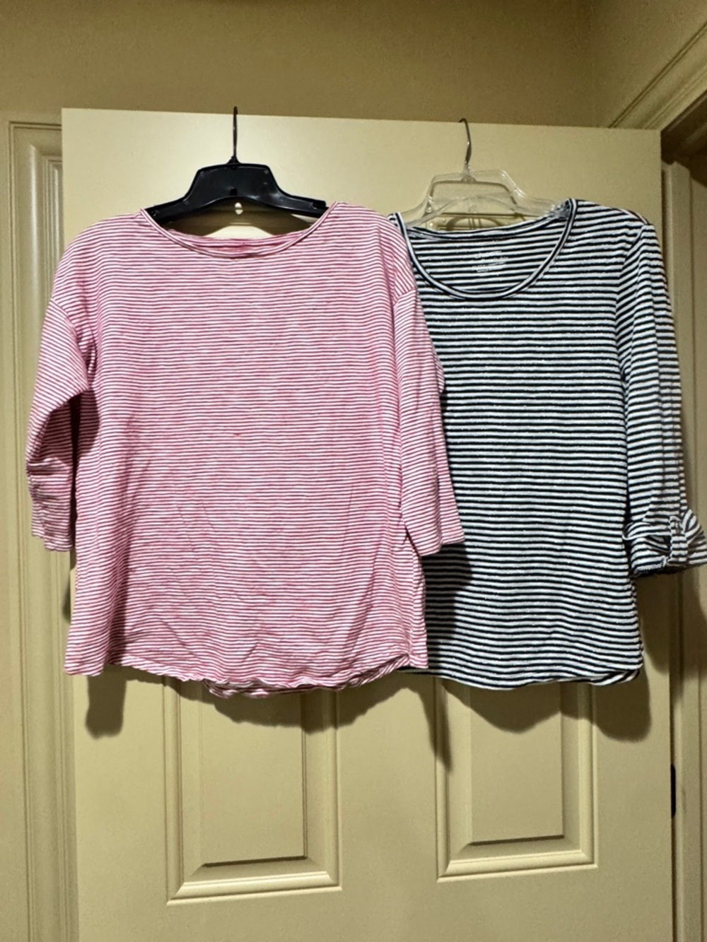 Chico's set of 2 3/4 Sleeve Tee - Picture 2 of 16